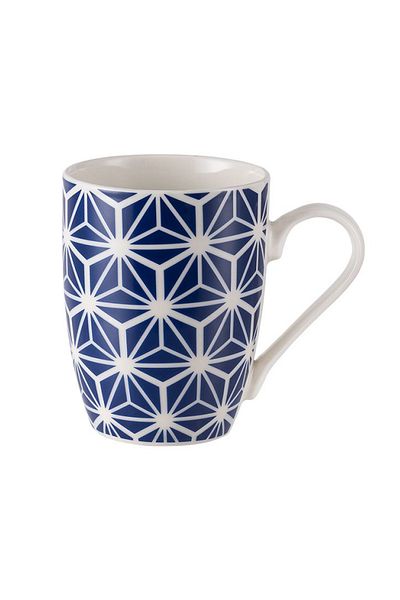 Madame Coco Sandy Mug - Blue/White - 360 ml