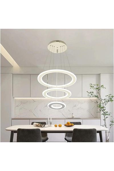 A F N LIGHTING A F N LIGHTINGS Modern LED Chandelier Ceiling Pendant Light, Stylish Hanging Light Fixture
