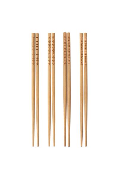 IKEA Bamboo Chopsticks 4 Pairs