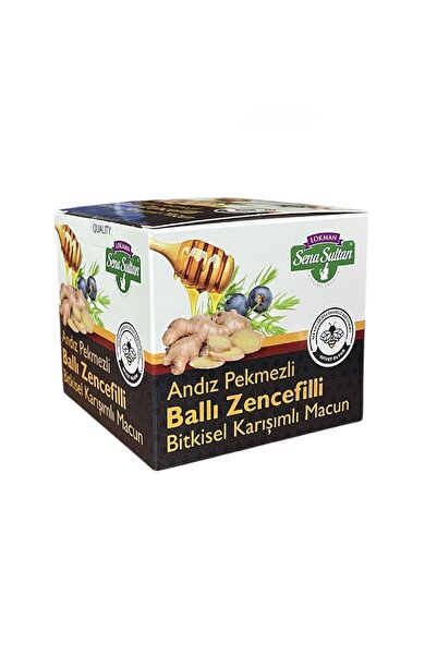 Lokman Sena Sultan Andız Pekmezli Ballı Zencefilli Karışımlı Macun 350 gr, Lo...