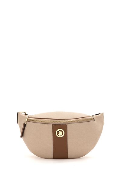 U.S. Polo Assn. Beige Waist Bag 50311455 -Vr011 Kurskar Collection
