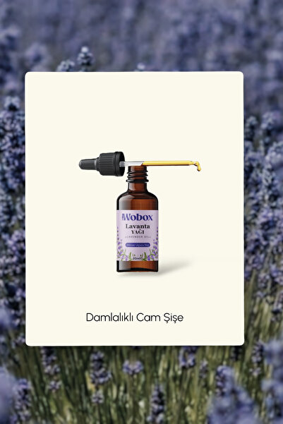 Wobox Lavanta Yağı 20ml %100 Saf Ve Doğal Lavender Oil