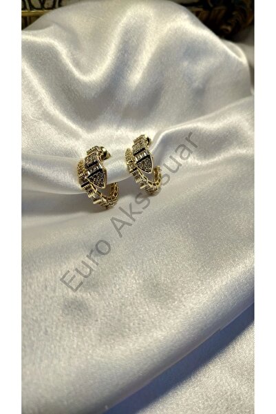 XUPING JEWELRY Yılan Detaylı VIP Küpe