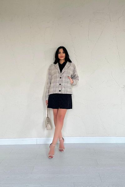 KAZAK Beige Patterned Shirt