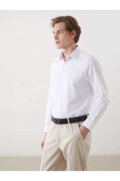 LC Waikiki Νέα σεζόν Slim Fit Μακρυμάνικο Ανδρικό Πουκάμισο - S5MP12Z8