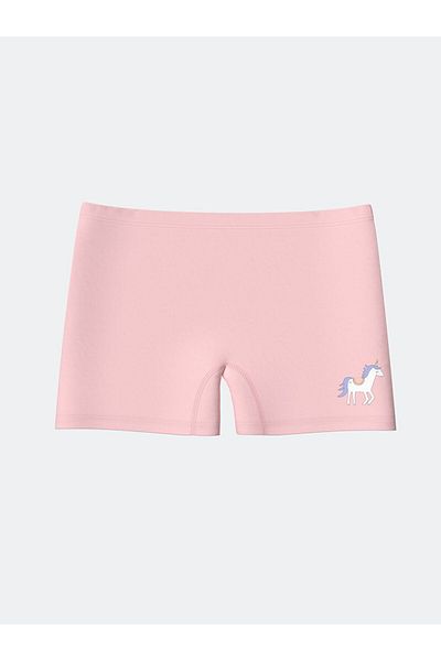 LC Waikiki New Season Printed Girls Boxer 3 τεμαχίων - S57686Z4