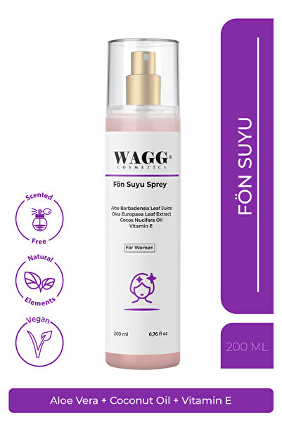 WAGG Cosmetics Kadınlara Özel Fön Suyu Sprey 200ML