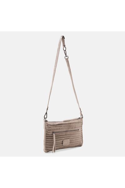FREDsBRUDER Riffel Shoulder Bag Leather 30 cm