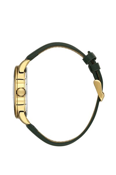 Daniel Klein Dk.1.14051 Classic Green Leather Band 41 mm Men's Wrist Watch