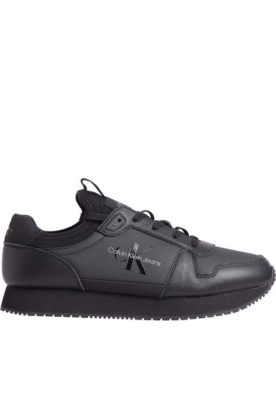 Calvin Klein Jeans Black Trainers Mens Shoes