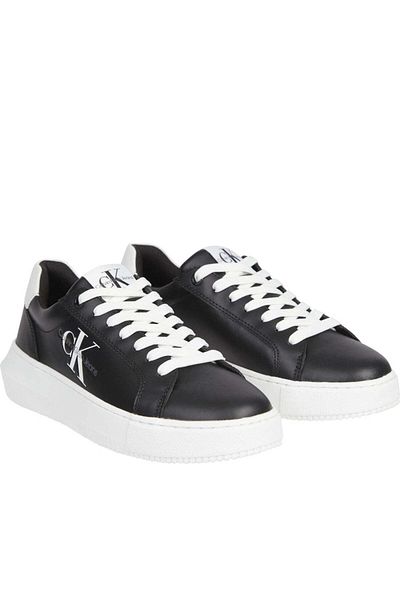 Calvin Klein Jeans Black Trainers Womens Shoes