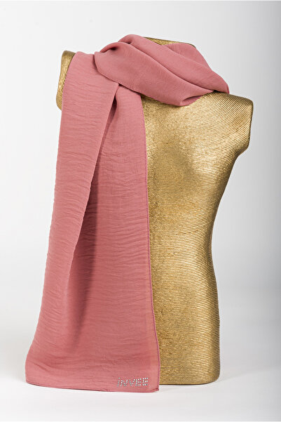 inve Шал Inve Caz в цвят праскова