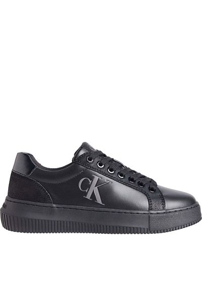 Calvin Klein Jeans Black Trainers Womens Shoes