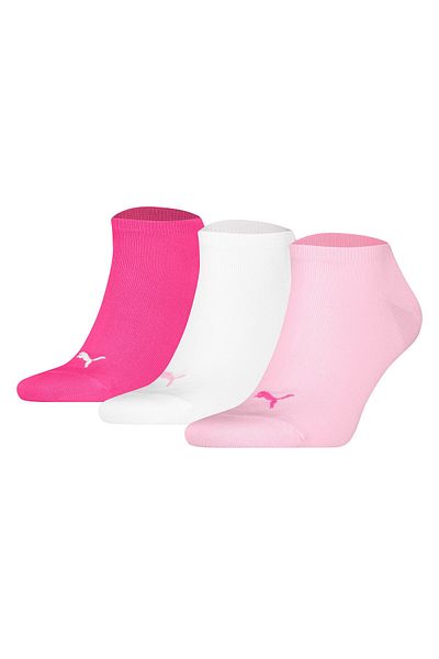 Puma Unisex Sneakersocken, 3er Pack - Sneaker Plain 3P, Logo, einfarbig