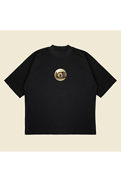 PURE POWER Tricou Lucky9leopard Boxy Fit supradimensionat unisex tricou – cu ...