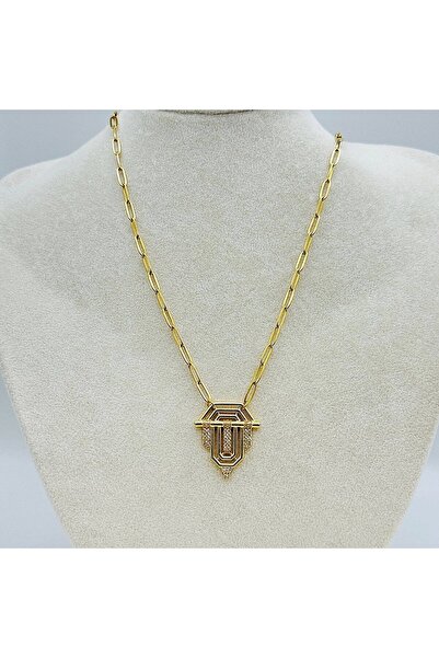 CelikTicarett Steel Pendant Triangle Model Byçkl-202409991