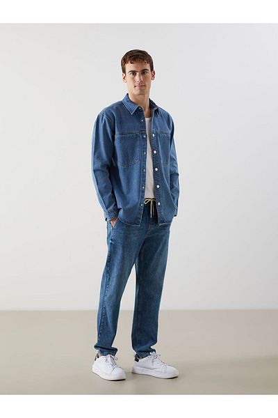 LC Waikiki Ανδρικό τζιν παντελόνι New Season Straight Fit - S5KD64Z8