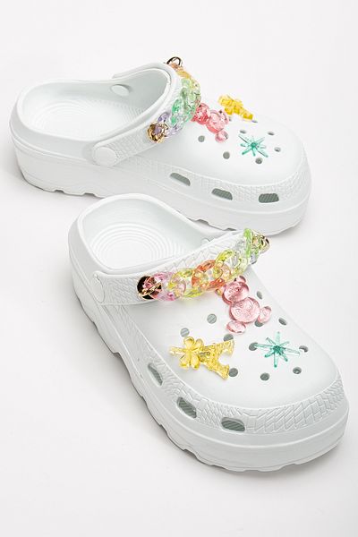 PLN SHOES شبشب أطفال مريح بنعل جيلي فون وصنادل كبيرة الحجم