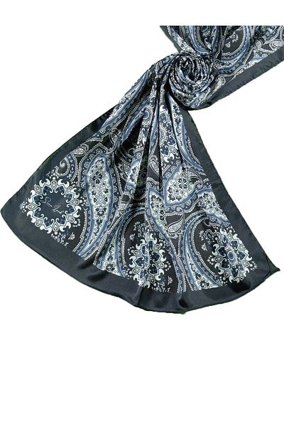 mim eşarp Σάλι Jan Jan με έθνικ σχέδιο Sina Silk 75x190 cm