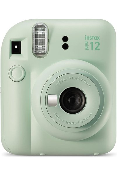 Fujifilm كاميرا Instax Mini 12 باللون الأخضر النعناعي