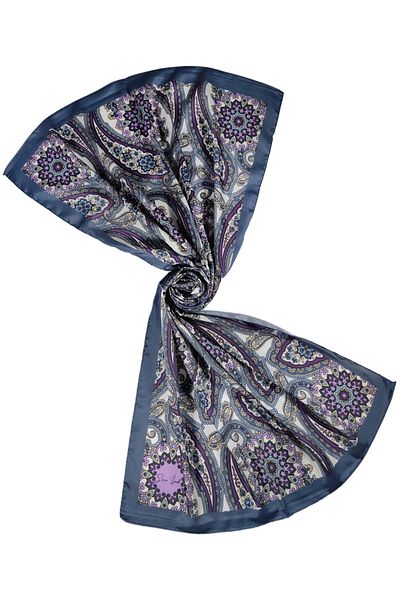 mim eşarp Σάλι Jan Jan με έθνικ σχέδιο Sina Silk 75x190 cm