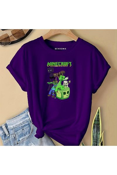BENROMA 1 tricou este un cadou pentru achiziții de 6 și mai sus în coș - tricou pentru copii imprimat cu personaje de desene animate