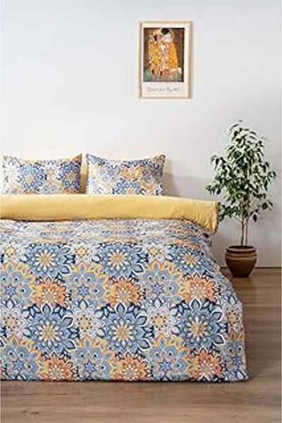 Hepta Collection Rivaistanbul Mandala Double Duvet Cover Set