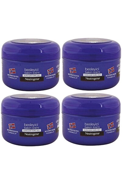 Neutrogena Norveç Formülü Besleyici Bakım Kremi 200 ml x4 Adet