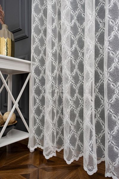 Taç Farbateks Planting Seher Pattern New Design Pattern 3 Layers Pleated Iron Don't Want Tulle Curtain