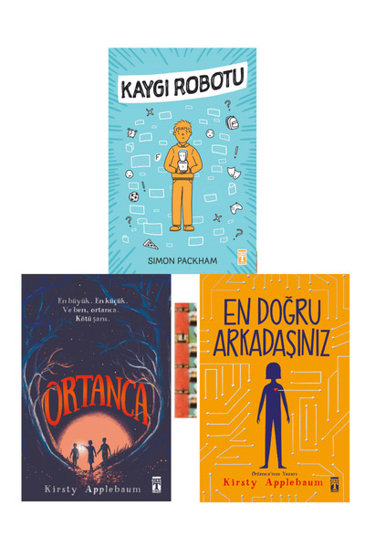 Genç Timaş Kaygı Robotu, Kaygı Robotu,Ortanca,En Doğru Arkadaşınız (3 kitap)