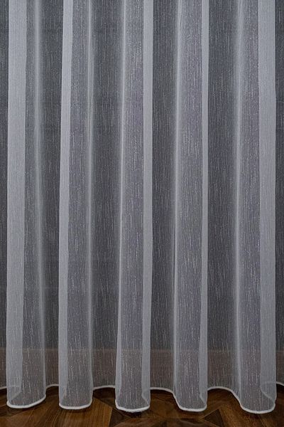Brillant Donati Pattern Style 3 Layers Pleated Simple Stylish Fashion Design Tulle Curtain