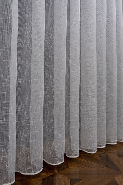 Brillant Form Pattern Style 3 Layers Pleated Simple Stylish Fashion Design Tulle Curtain
