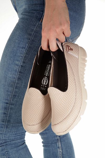 leopar by çetinay Pantofi de damă, cu plasă, respirabil, ușoare și confortabile, fără șireturi, pantofi de balerină casual