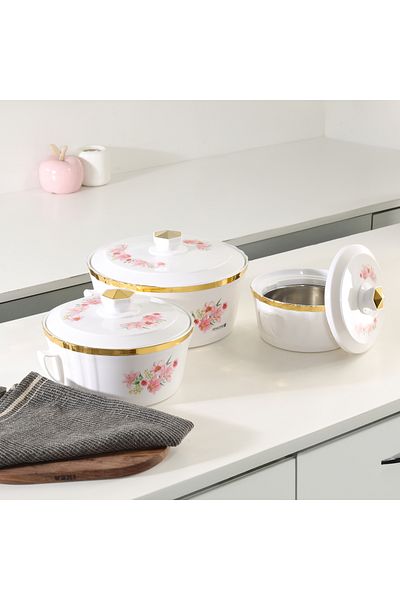 ROYALFORD Terrabella Insulated Hot Pot Set of 3- RF12573