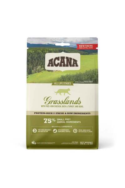 Acana Grasslands Kedi Maması 1,8kg Tüm ırk ve yaşam evreleri için