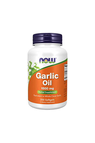 Now Garlic Oil, 1500 mg, 250 Softgels