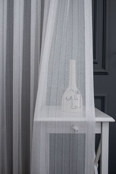 farbateks Silver Metallic Gray Color Glitter Steel Style Design Tulle 1e3layer Tight Pleated