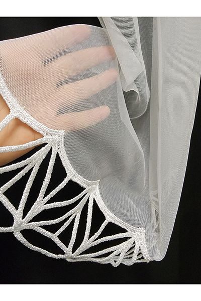 farbateks Comel Model 3 Layers Pleated Design Modern Style Don't Want Iron Tulle