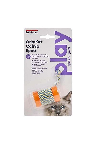 PetStages Orka Cylinder String Cat Toy
