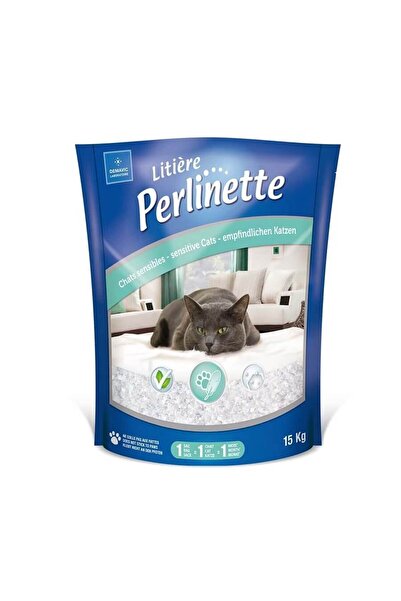 Pet Corn Perlinette Yetişkin ve Hassas Kediler İçin Kristal Kum 15kg 37 lt