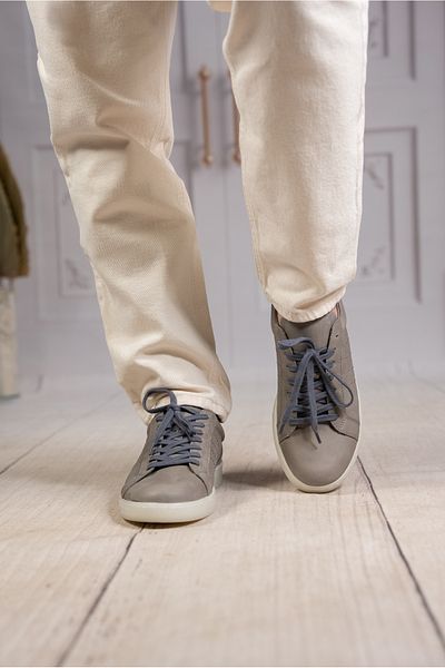DAXİS Sportwear Company Δερμάτινα ανδρικά παπούτσια με κορδόνια