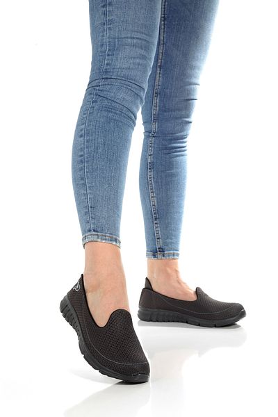 leopar by çetinay Women's Mesh Breathable Lightweight and Comfortable Slip-On Laceless Casual Ballet Sneakers
