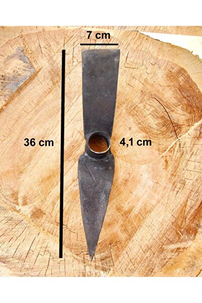 TAPAN BIÇAĞI Tapan Bağ Bahçe Kazması 36X7 cm Tek Parça Kaynaksız