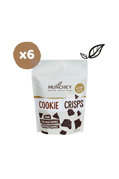 MUNCHEY 6'lı Cookie Crisps 100 gr