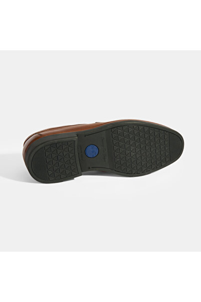 Desa Мъжки кожени мокасини Taba Comfort