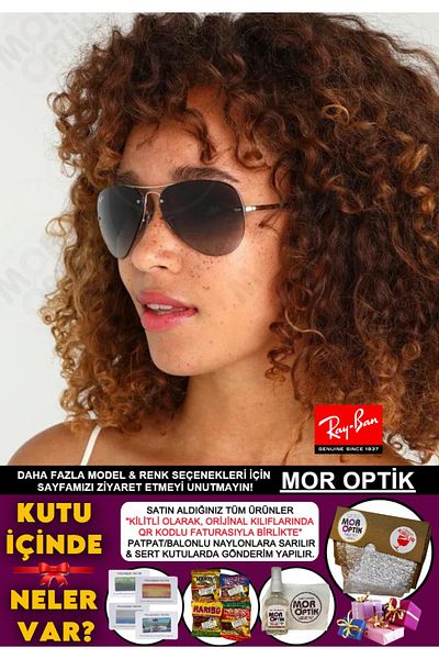 Ray-Ban Purple Optical Rb3449 003/8g (59 Size) Adult Frameless Drop Aviator