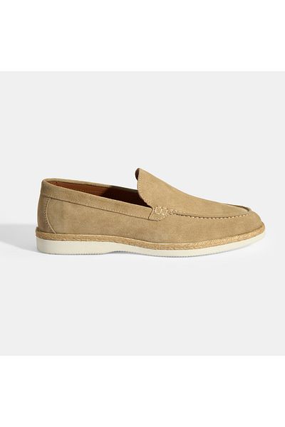 Desa Ανδρικά Suede Casual παπούτσια Saromi Beige