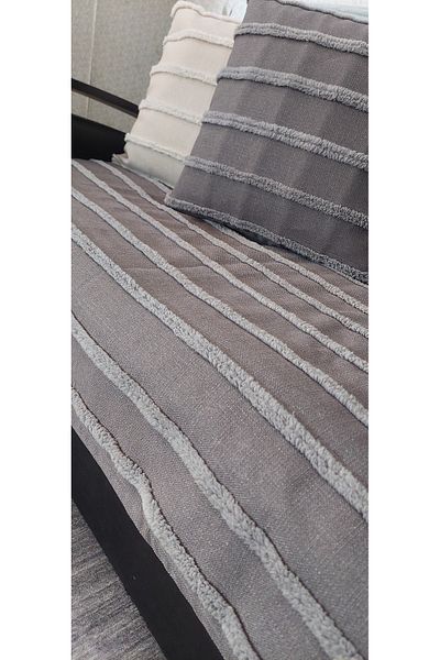 baladı home ev tekstil home collection Line Design Sofa Cover 80X190 cm Size One Piece