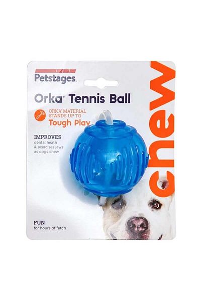 PetStages Orka Tennis Ball Dog Toy - Award Ball