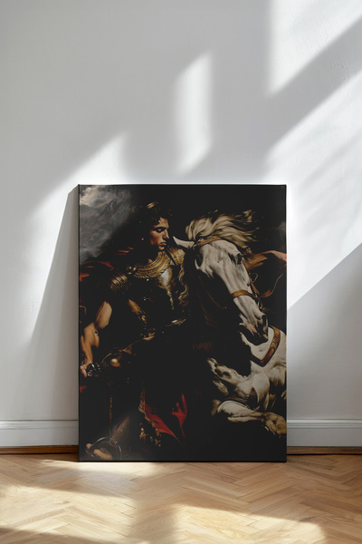 Tasarım Büyük İskender - Kanvas Tablo
